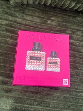 Valentino Neon Pink Logo Box